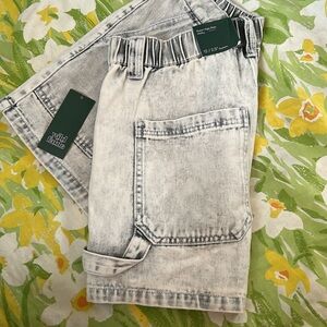 🩶 NWT [wild fable] high-rise utility shorts